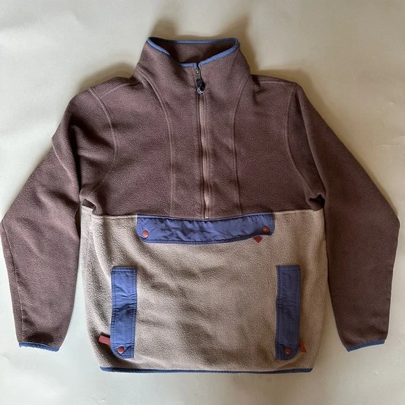 Patagonia Synchilla Anorak Fleece Sweatshirt size L - Picture 3 of 4